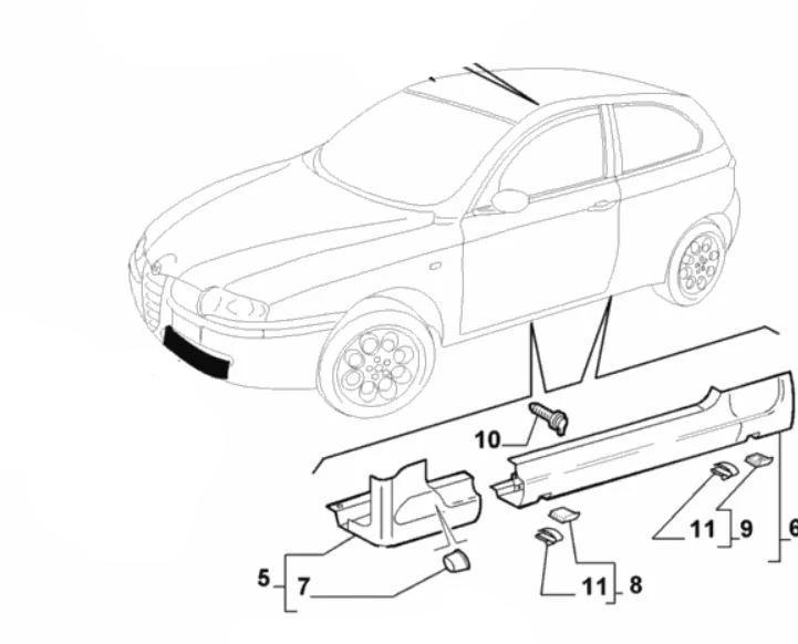 Alfa 147 gta deals parts