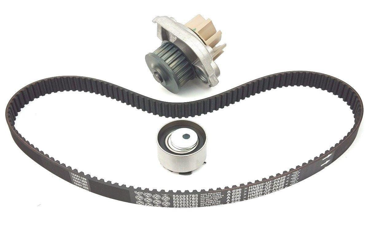 Genuine Fiat Timing / Cam Belt & Tensioner Kit + Water Pump