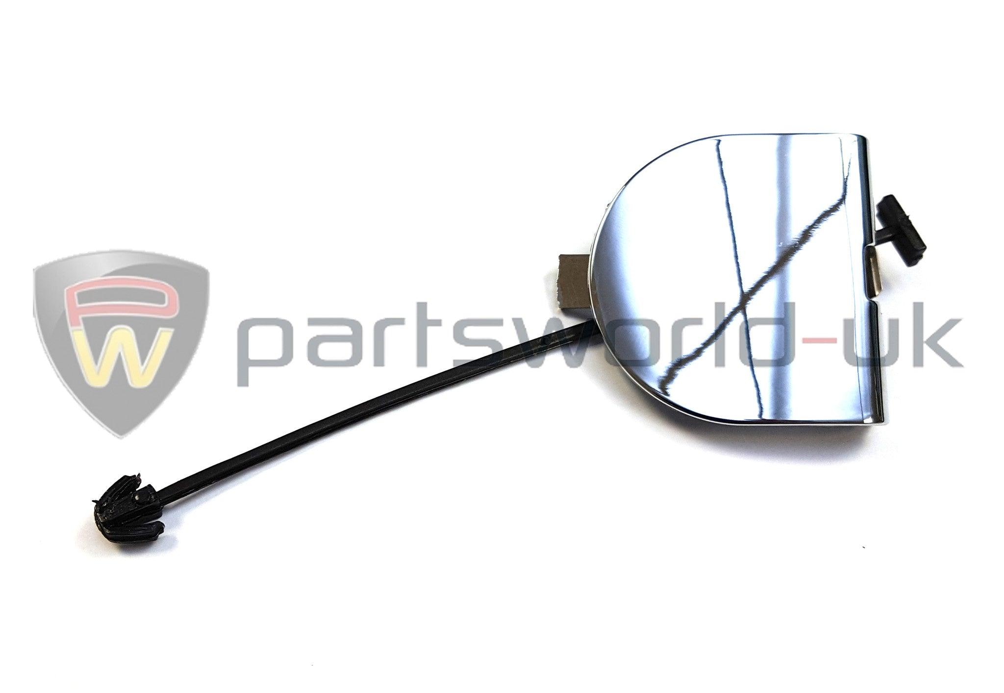 Chrome Rear Tow Eye Cover - Fiat 500 735455393 – Partsworld-UK