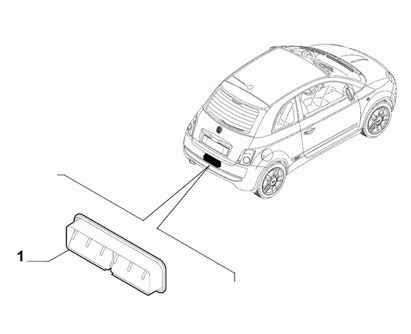 Rear Panel Air Vent - 500