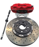 Brembo Big Front Brake Kit (Red) - 500 Abarth