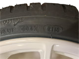 17" Ivory Alloy Wheel & Tyre Kit - 500 Abarth
