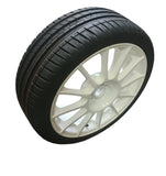 17" Ivory Alloy Wheel & Tyre Kit - 500 Abarth
