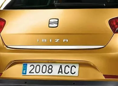 Chrome Tailgate Moulding - Seat Ibiza 5Door (6J)