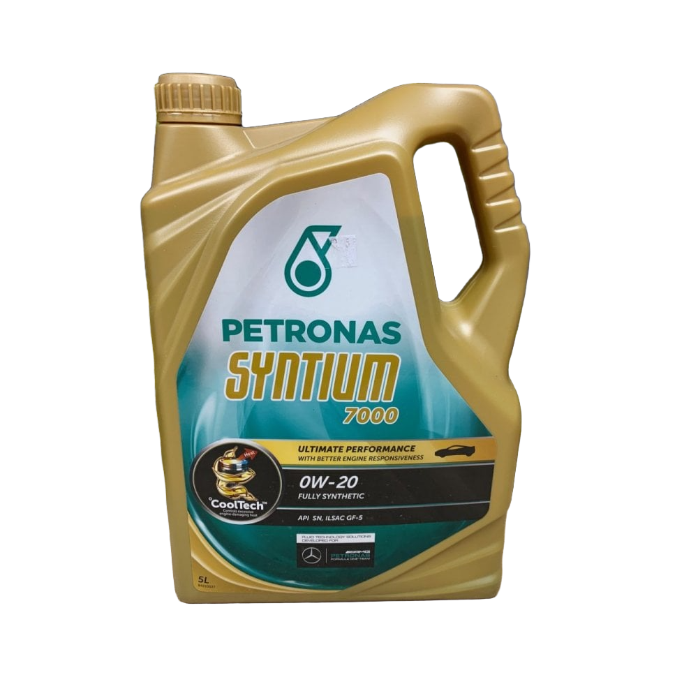 Petronas Syntium 7000 0W-20 Engine Oil - 5 Litre (API SN, ILSAC GF-5 ...