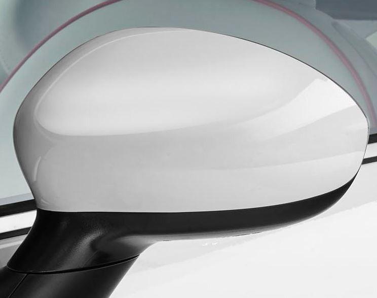 Genuine Fiat Pair of White Mirror Covers - 500 & 500c – Partsworld-UK