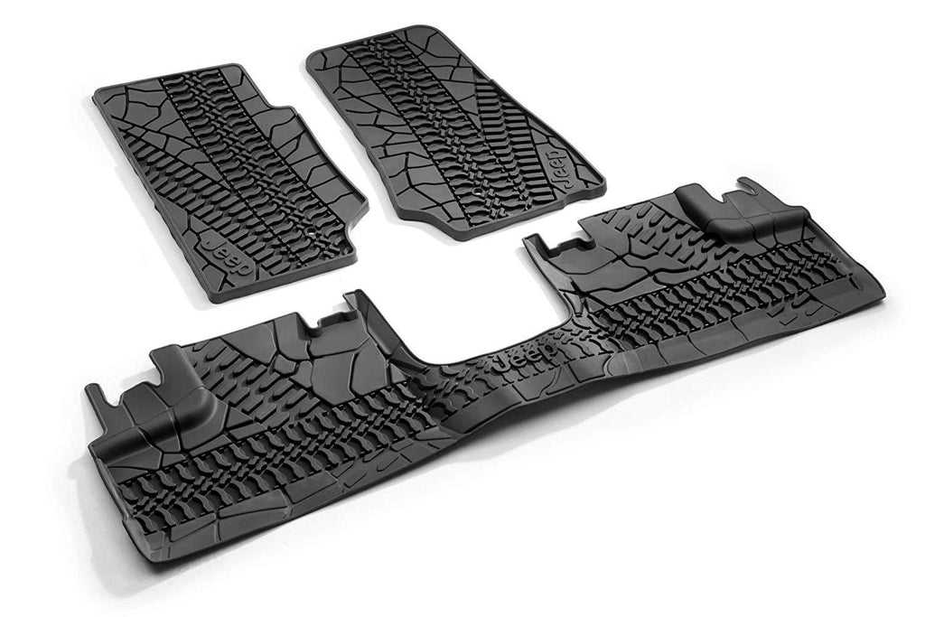 Rubber Mat Set - Jeep Wrangler 4 Door K 82213886