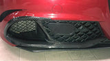 Koshi Carbon Fibre Aggressive Front Bumper Flaps - Giulia QV