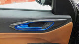 Koshi Carbon Fibre Internal Door Handles Frame Trim - Giulia