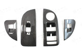 Koshi Carbon Fibre Window Switch Control Cover - Giulia