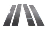 Koshi Carbon Fibre B Door Pillars Frame Trim - Giulia