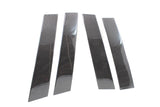Koshi Carbon Fibre B Door Pillars Frame Trim - Giulia