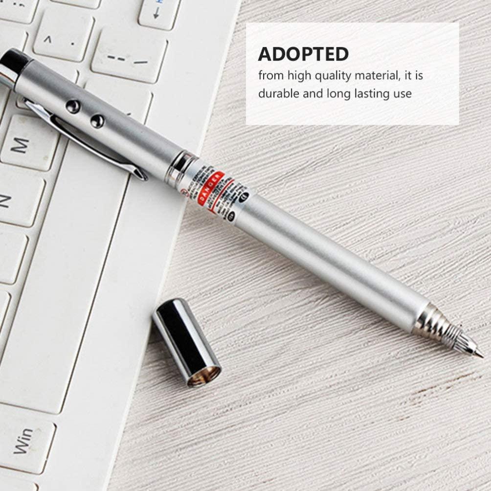 Telescopic Pointer Pen- 5 in 1 Multifunction Retractable Pointer Pen ...