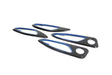 Koshi Carbon Fibre Internal Door Handles Frame Trim - Giulia