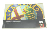 Alfa Romeo 156 1997-2002 Owners Handbook manual Italian - Partsworld-UK - 60431031